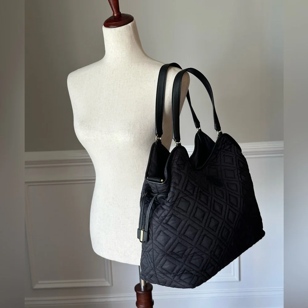 Tory Burch Marion Slouchy Quilted Baby Diaper Bag
